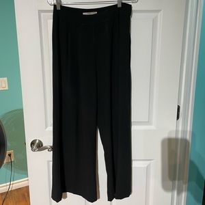 Black loose dress pants